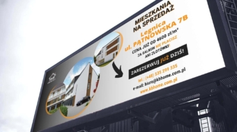 reklama domow na duzym banerze